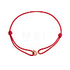 Braided Nylon Cord Adjustable Bracelets BH8898-2-1