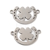 Non-Tarnish 201 Stainless Steel Connector Charms STAS-Q245-19P-1