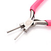 65# Steel Round Nose Pliers with Plastic Handles TOOL-N008-01-2