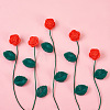 DIY Rose Flower Nursing Necklaces Making Kit for Kids Chewing Teething DIY-TA0006-35-9