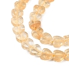 Natural Yellow Quartz Beads Strands G-M403-A24-02-4
