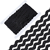 Wave Bending Fringe Trim OCOR-GF0006-41E-1