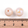 Electroplate Pearlized Glass Pearl Beads EGLA-T021-14C-08-3