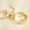 304 Stainless Steel Cuff Open Rings KI5039-2-2