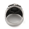 304 Stainless Steel Ring RJEW-B055-04AS-15-3