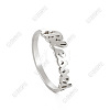 Word Blessed Stainless Steel Finger Rings for Women WG5CA7C-01-2