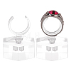 Transparent Acrylic Ring Display Rack AJEW-WH0029-41-1