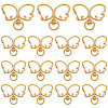 20Pcs Alloy Swivel Clasps FIND-SC0017-28G-1