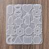 Animal Earrings Pendants DIY Silhouette Silicone Mold DIY-Q033-02A-4