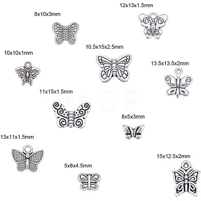 Tibetan Style Alloy Charms PALLOY-PH0012-31-1