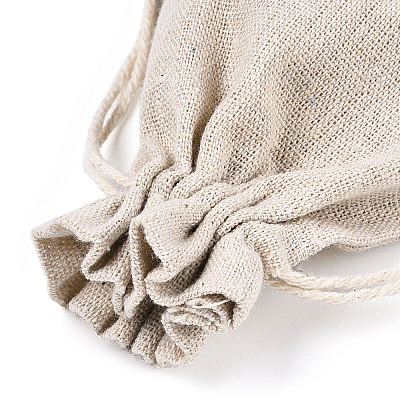 Cotton Cloth Packing Pouches Drawstring Bags ABAG-R011-13X18-01-1