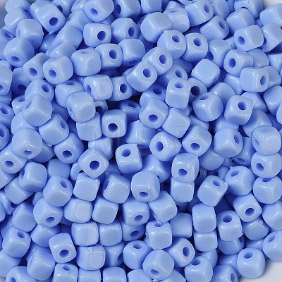 Opaque Acrylic Beads OACR-B025-06D-1