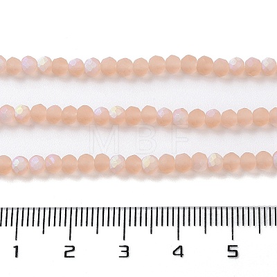 Imitation Jade Glass Beads Strands EGLA-A034-T3mm-MB21-1