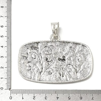 Tibetan Style Alloy Big Pendants FIND-D037-01AS-1