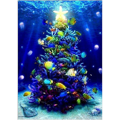 Christmas Tree DIY Diamond Painting Kit PW-WG90D4D-05-1