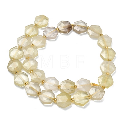 Natural Lemon Quartz(Heated) Beads Strands G-L660-A05-01-1
