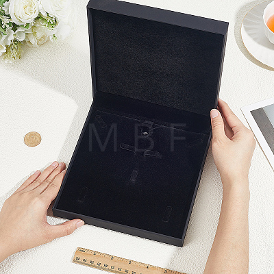 Plastic Jewelry Set Packing Boxes CON-WH0107-82-1