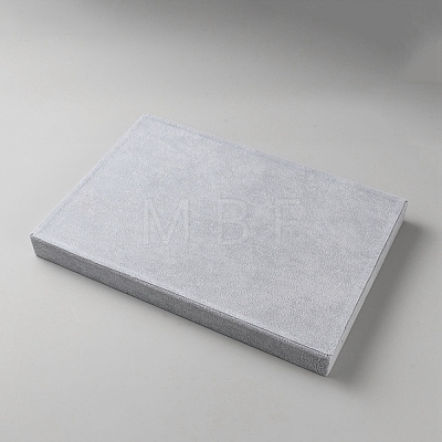 Velvet Ring Organizer Display Trays ODIS-WH0030-364-1