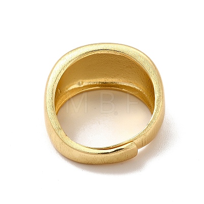 Rack Plating Brass Adjustable Rings RJEW-C050-05G-1