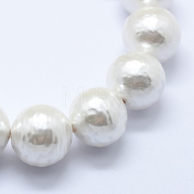 Shell Pearl Beads Strands BSHE-K053-02-18mm-1