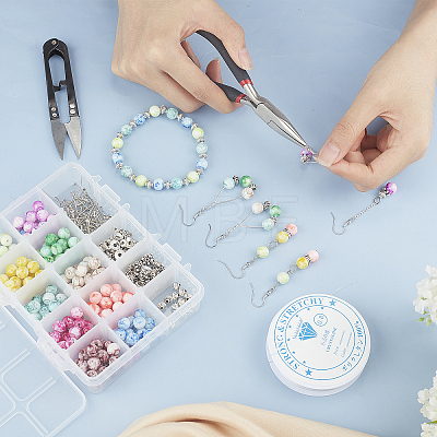 SUNNYCLUE DIY Earring & Bracelets Making Kits DIY-SC0013-28-1