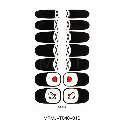 Full Cover Nail Art Stickers MRMJ-T040-010-1