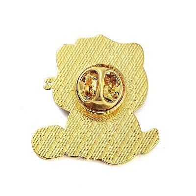 Halloween Theme Golden Alloy Brooches JEWB-U002-06A-1