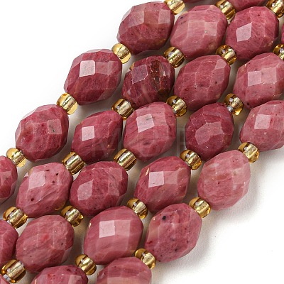 Natural Rhodonite Beads Strands G-N342-55-1