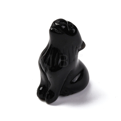 Natural Obsidian Display Decorations DJEW-P019-A11-1