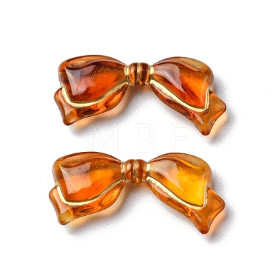 Imitation Amber Transparent Acrylic Beads MACR-D071-02A-1