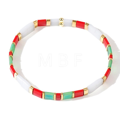 Christmas Acrylic Beads Stretch Bracelets for Women GG0604-4-1