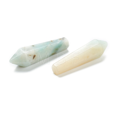 Natural Flower Amazonite Pointed Beads G-E490-C33-1
