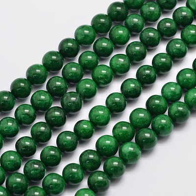 Natural Malaysia Jade Beads Strands X-G-A146-8mm-B04-1