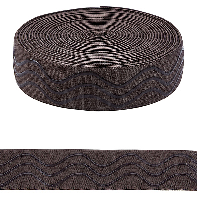 5 Yards Polyester Non-slip Elastic Bands SRIB-GF0001-62B-1