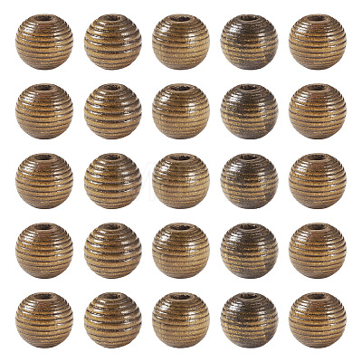 Wood European Beads WOOD-TA0003-10A-1