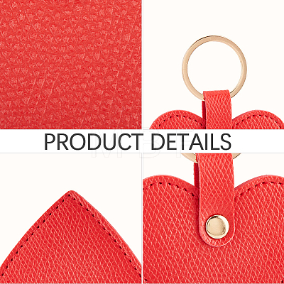 PU Leather Keychains KEYC-CL0001-57B-1