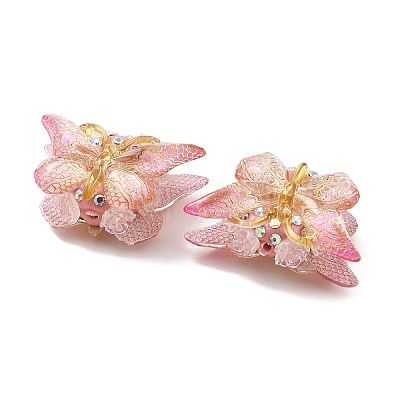 Polymer Clay Rhinestone Beads CLAY-NH0001-07C-1