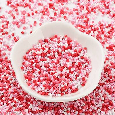 Baking Paint Glass Seed Beads X-SEED-S042-05B-46-1