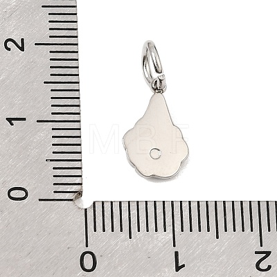 304 Stainless Steel Enamel Pendants SA-CBA5CD0-35P-1