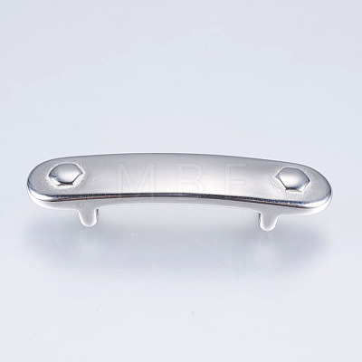 304 Stainless Steel Slide Charms STAS-I072-014P-1