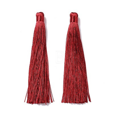 Nylon Tassels Big Pendant Decorations HJEW-G010-B02-1