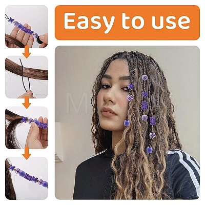 Acrylic Hair Coil Cuffs FIND-FZC0005-004B-02-1