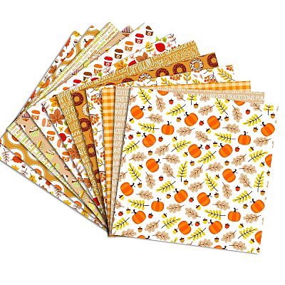 12 Sheets 12 Styles Scrapbooking Paper Pads DIY-C079-01Q-1