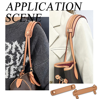 Imitation Leather Bag Strap Padding FIND-WH0147-71B-1