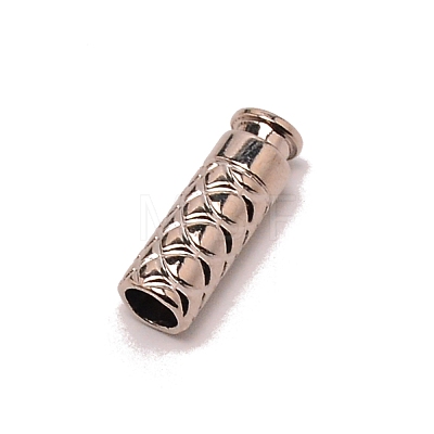 Zinc Alloy Cord Ends FIND-WH0091-68P-1