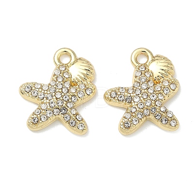 Alloy Crystal Rhinestone Pendants FIND-G108-04I-G-1