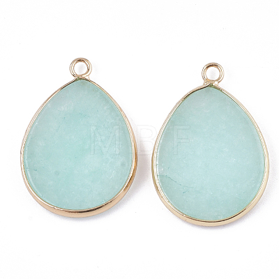 Natural White Jade Pendants G-S344-57F-1