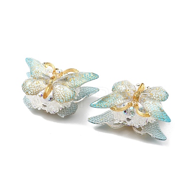 Polymer Clay Rhinestone Beads CLAY-NH0001-07E-1