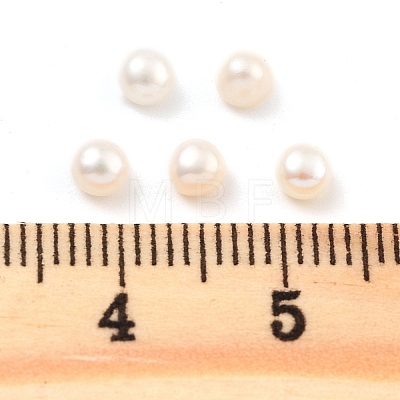 Grade 6A Natural Cultured Freshwater Pearl Beads PEAR-N018-6A-3540A-1