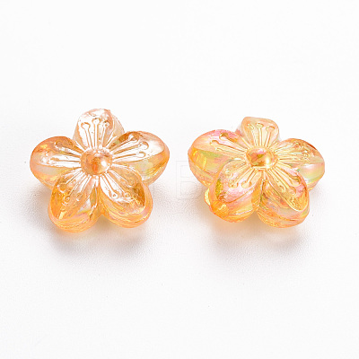 Transparent Acrylic Beads TACR-S154-45C-919-1